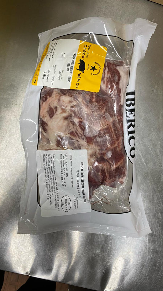 伊比利亞星橡果黑毛豬梅花肉(特級)大約1kg