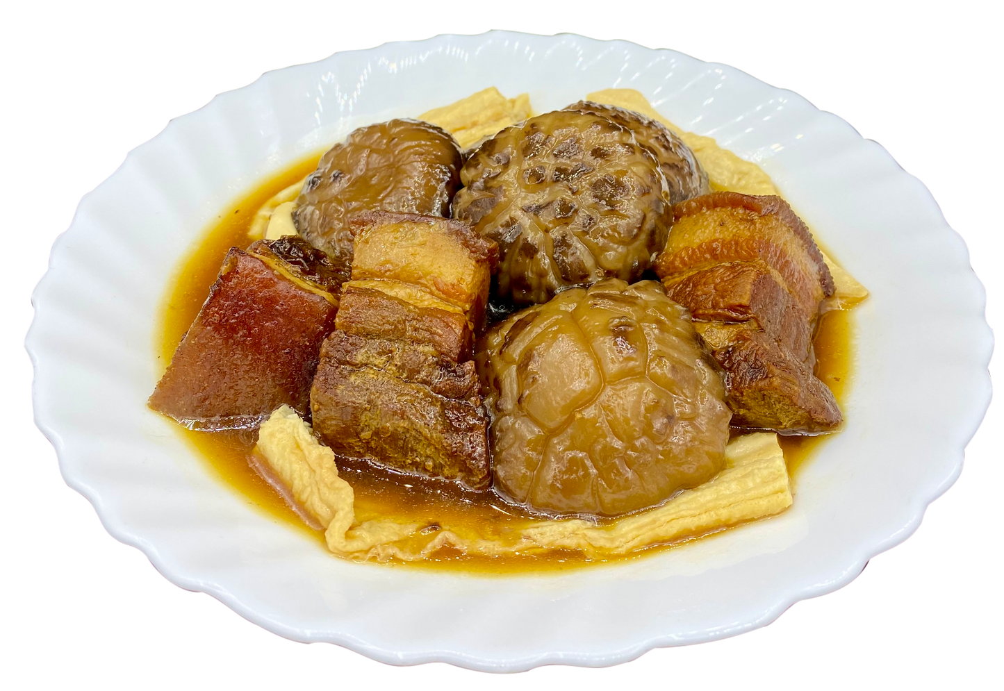 08. 花菇枝竹炆腩肉