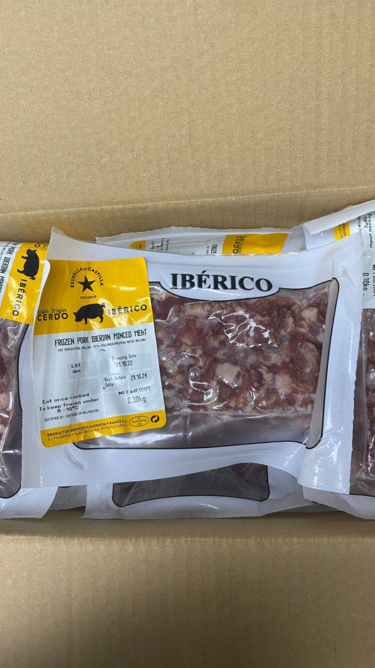 西班牙伊比利亞星黑毛豬免治豬肉 300g