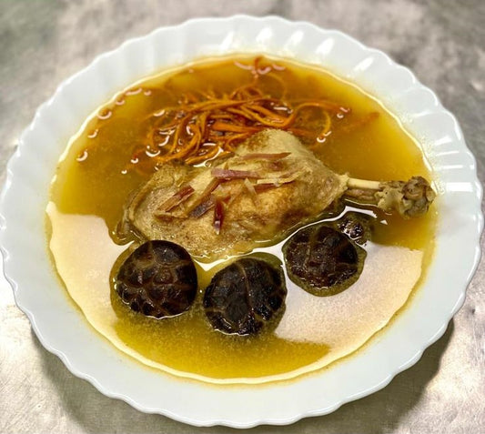 火腿香菇蟲草花鴨腿濃湯550g