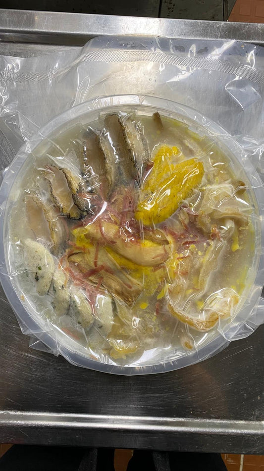鮑魚花膠牛肝菌雞鍋2kg